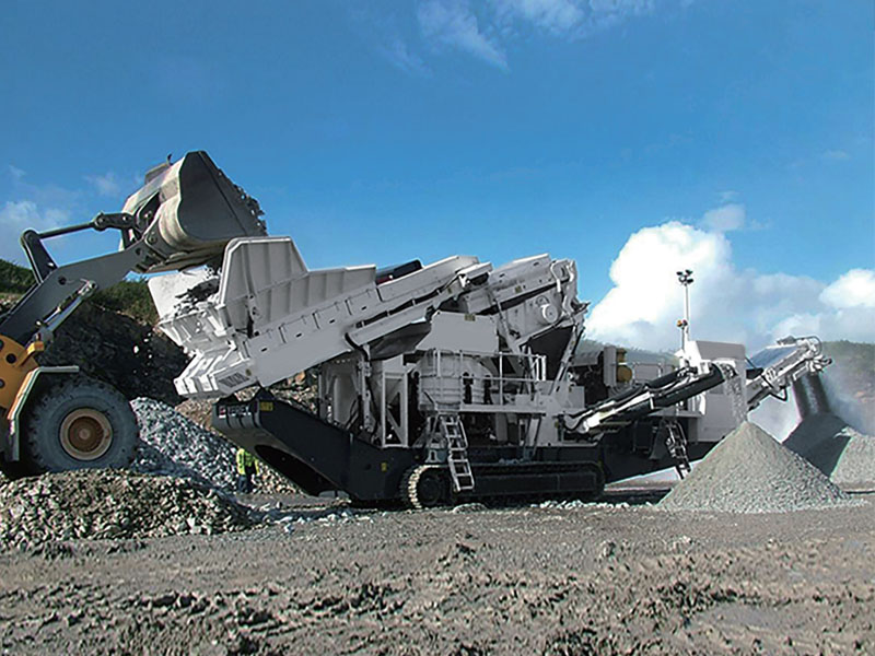 履帶式移動碎石機(jī)