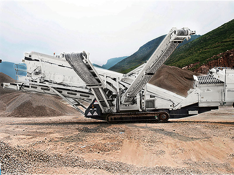 履帶式移動(dòng)破碎站 履帶式移動(dòng)破碎站